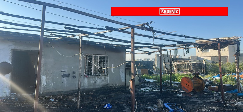Bahçe Evinde Çıkan Yangın Korku Yarattı!