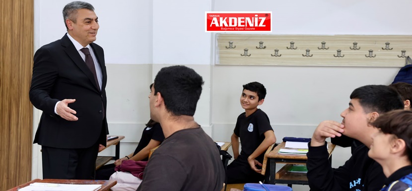 Vali Toros’tan Yahya Günsür Mesleki ve Teknik Anadolu Lisesini ziyaret