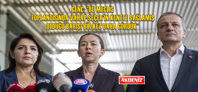 Mersin Büyükşehir Belediyesi Başkan Vekili CHP’nin Adayı Gülşah Yıldırım Genç Oldu