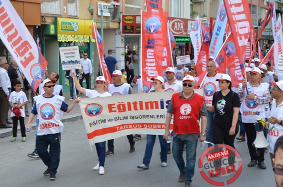 Tarsus’ta 1 Mayıs Kutlaması