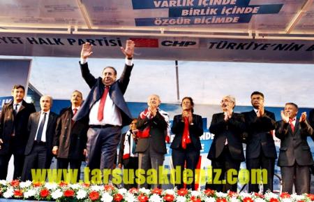 Kılıçdaroğlu-Mersin mitingi