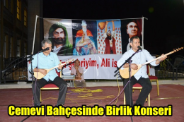 Cemevi Bahçesinde Birlik Konseri