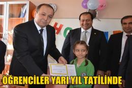 Tarsus'taki öğrenciler yarı yıl tatilinde