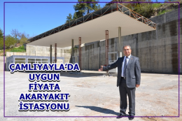 Çamlıyaylada Uygun Fiyata Akaryakıt İstasyonu