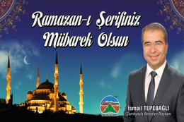 Çamlıyayla Belediye Başkanı Tepebağlı'dan Ramazan Mesajı