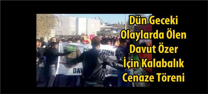 Davut Özer için Tarsus’ta cenaze töreni