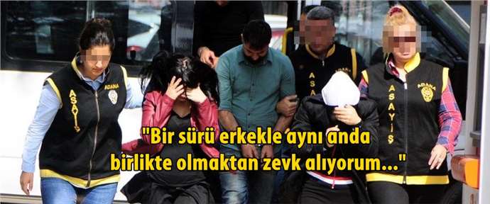 Swinger'dan yakalanan çift bu kez Gang bang’den yakalandı