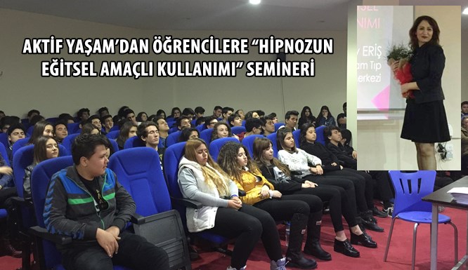 Aktif Yaşam'dan hipnoz semineri