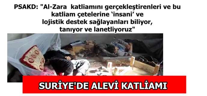 Suriye'de Alevi Katliamı