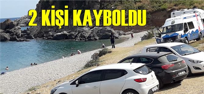 Mersin’de denize giren 2 kişi kayboldu