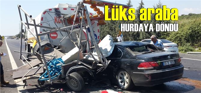 Tarsus-Mersin arasında feci kaza