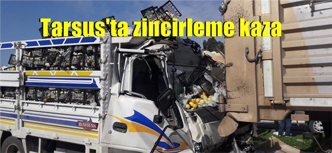 Tarsus’ta trafik kazasında 2 kişi yaralandı