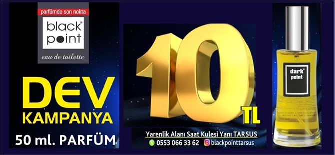 Black Point Parfümeride dev kampanya, sadece 10 TL