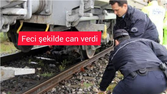 Tarsus'ta bir şahıs trenin önüne atlayarak yaşamına son verdi 