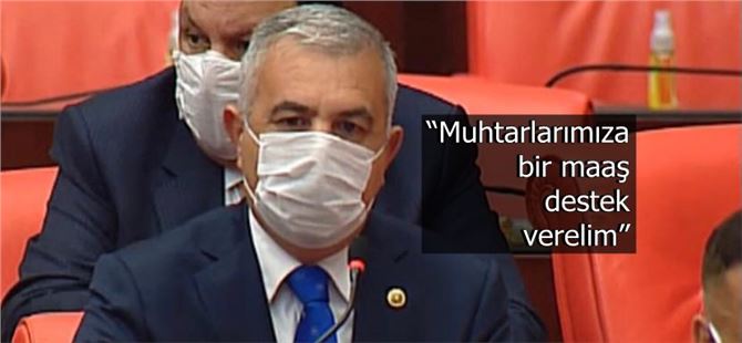 Baki Şimşek: “Muhtarlarımıza bir maaş destek verelim”