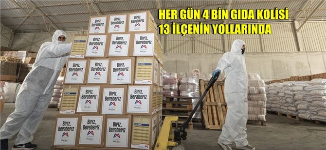 Herkes yatağa tok girsin diye Mersin Büyükşehir, gıda seferberliğinde