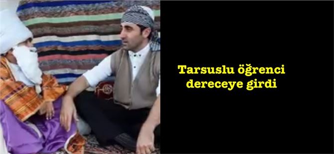 Ailem ile Masal Diyarına Yolculuk Yarışması’nda Tarsuslu küçük öğrenci dereceye girdi