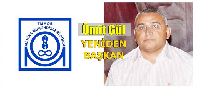 MMO Tarsus Temsilciliği’nde Ümit Gül yeniden başkan