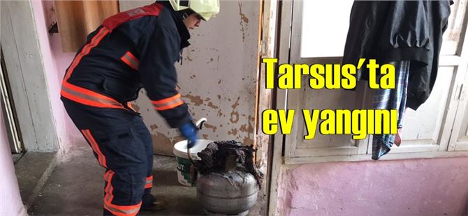 Tarsus’ta parlayan mutfak tüpü korku yarattı