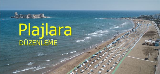 Mersin plajları ‘yeni normal’ sürecine göre düzenlendi