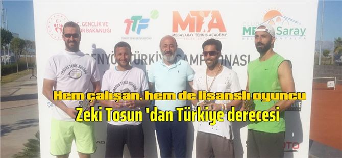 Tarsus Tenis Kulübü oyuncuları derece yapmaya devam ediyor