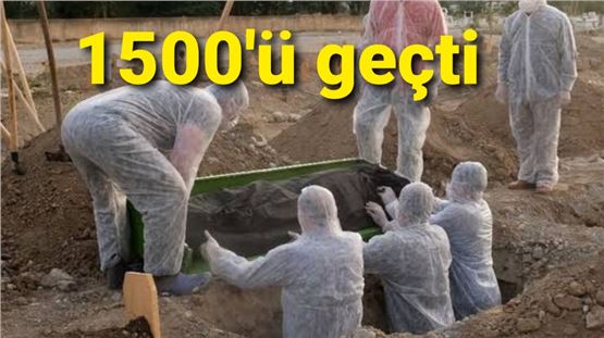 Mersin'de COVID vefat olayları azalsada devam ediyor!