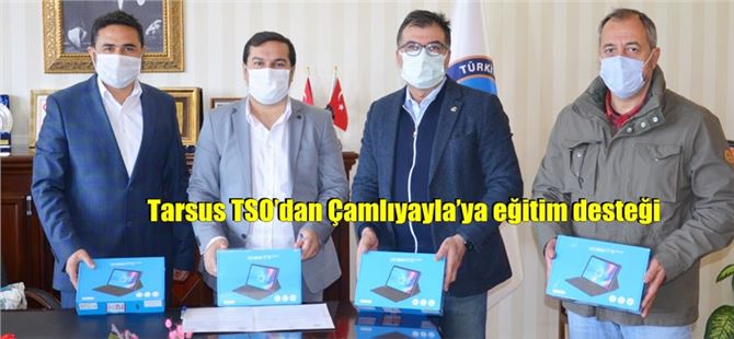 Tarsus TSO’dan Çamlıyayla’ya eğitim desteği