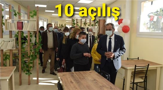 Tarsus Belediyesi iki günde 10 açılış gerçekleştirdi 