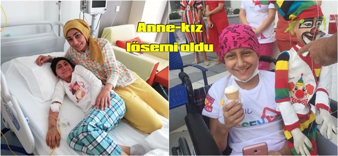 Anne-kız LÖSEV’in destekleriyle lösemiyi birlikte yendiler 