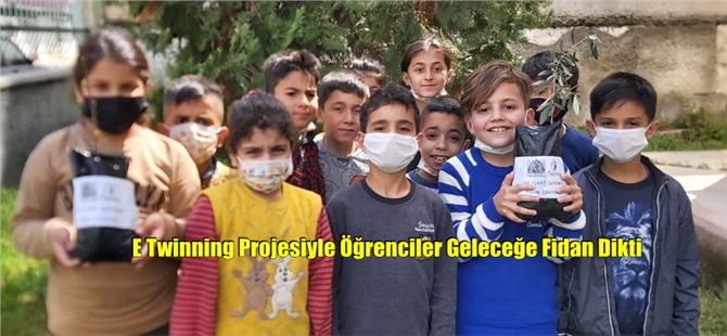 E Twinning Projesiyle Öğrenciler Geleceğe Fidan Dikti