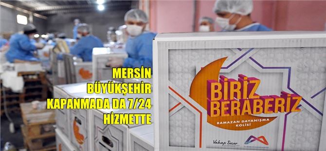 Büyükşehir, ihtiyaç sahibi vatandaşlara Ramazan kolisi ulaştırıyor