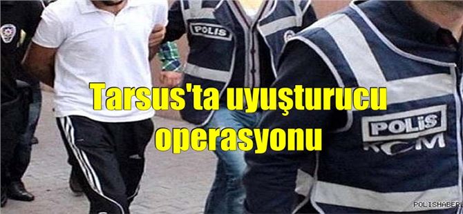 Tarsus’ta 4 şüphelinin üzerinden uyuşturucu çıktı  