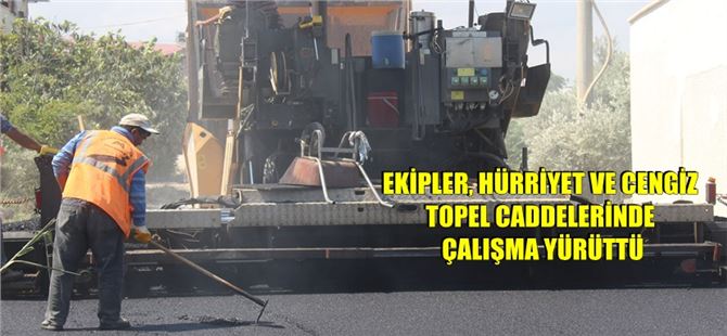 Büyükşehir ekiplerinden Kargıcak’ta yol çalışması