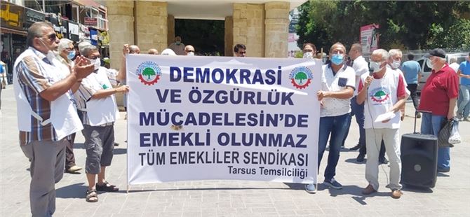 Tüm Emekliler Sendikasından, Yarenlik Alanı’nda açıklama