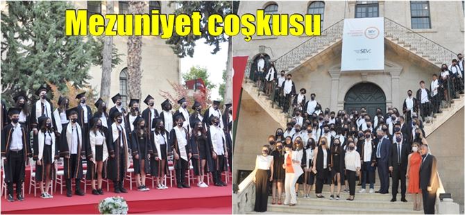 Özel Tarsus SEV Ortaokulu’nda mezuniyet coşkusu yaşandı