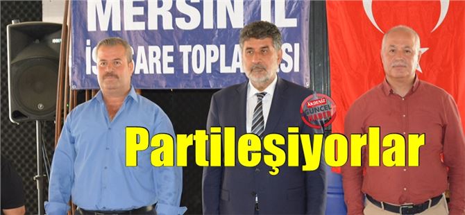 Milli Yol Hareketi Mersin il istişare toplantısı Tarsus'ta yapıldı