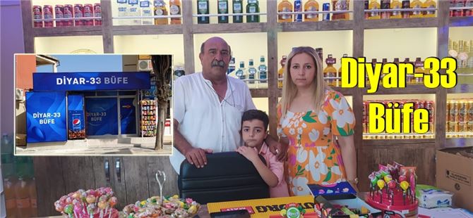 Tarsus’ta Diyar-33 Büfe hizmete girdi