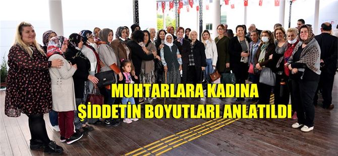 Mersin Büyükşehir’den 5 noktada “Şiddet Farkındalık Semineri”