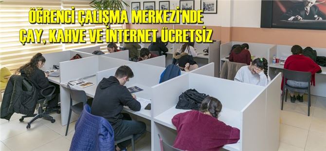 Mersin Büyükşehir’den Öğrencilere Konforlu Çalışma Ortamı