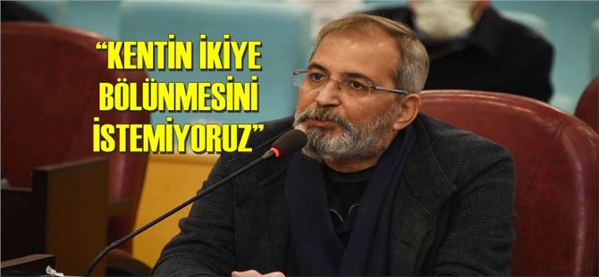Başkan Bozdoğan yapım aşamasında olan tren yolu projesiyle ilgili konuştu