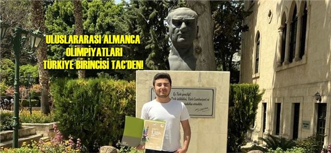 Uluslararası Almanca Olimpiyatları’nda Türkiye’yi TAC’li Cem Yıldız Temsil Edecek