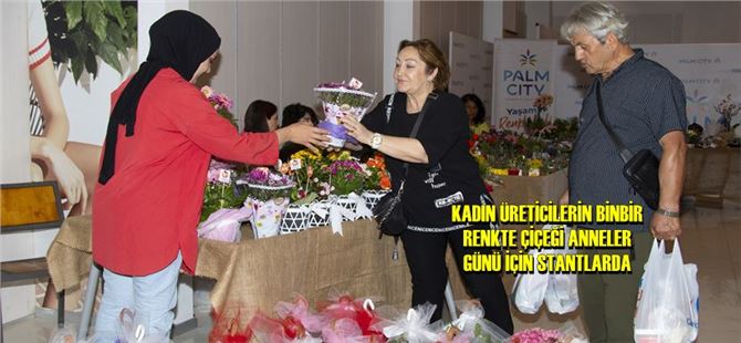En Güzel Çiçekler Anneler İçin Büyükşehir’in Stantlarında