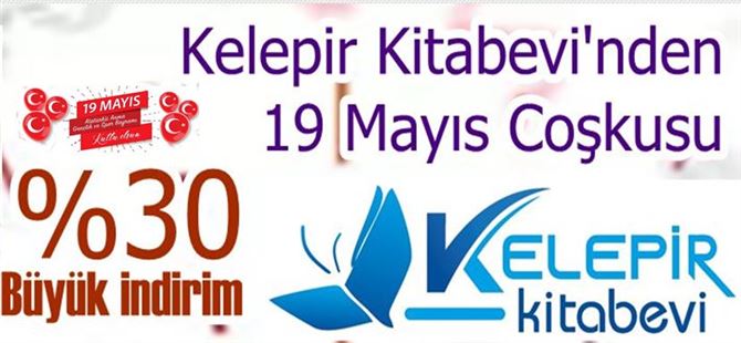 Kelepir Kitabevi'nden 19 Mayıs Coşkusu, %30 Büyük İndirim
