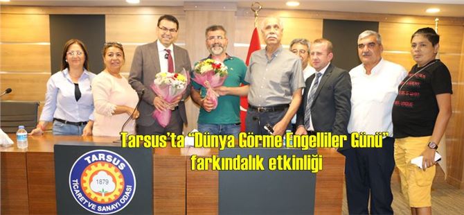 Tarsus’ta “Dünya Görme Engelliler Günü” farkındalık etkinliği