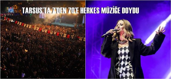 Tarsus Festivali’nde Derya Uluğ Sahne Aldı