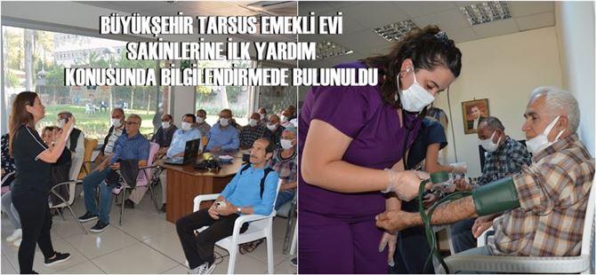İleri yaş almış yurttaşlarımızın tansiyon ve şeker ölçümleri yapıldı