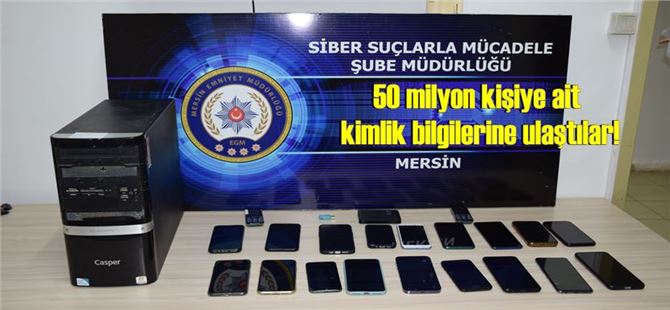 Mersin Polisinden Büyük Siber Operasyonu