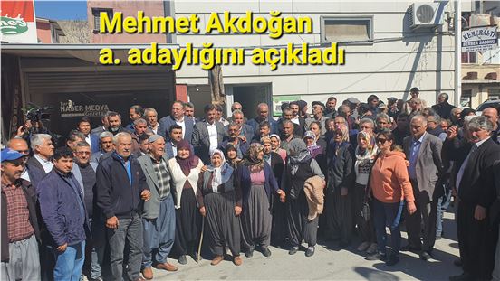 Mehmet Akdoğan, Ak Parti'den vekilliği talip oldu 