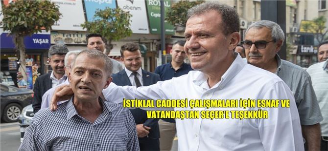 Başkan Seçer, İstiklal Caddesi Esnafını Ziyaret Etti