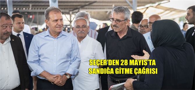Başkan Seçer, Yenişehir Eğriçam Pazar Yerinde Vatandaşla Buluştu